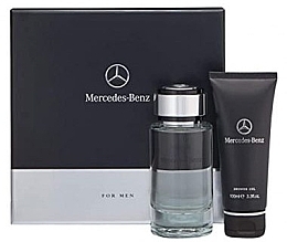 Парфумерія, косметика Mercedes-Benz Mercedes-Benz For Men - Набір (edt/75ml + s/g/100ml)