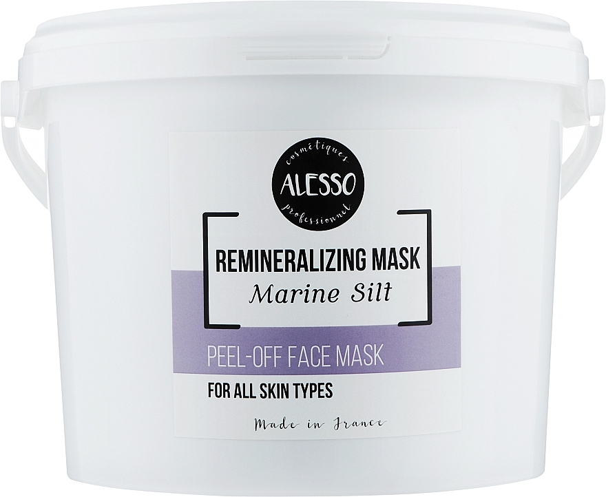 Альгінатна маска з морськими водоростями - Alesso Peel-Off Face Mask With Marine Silt — фото N1