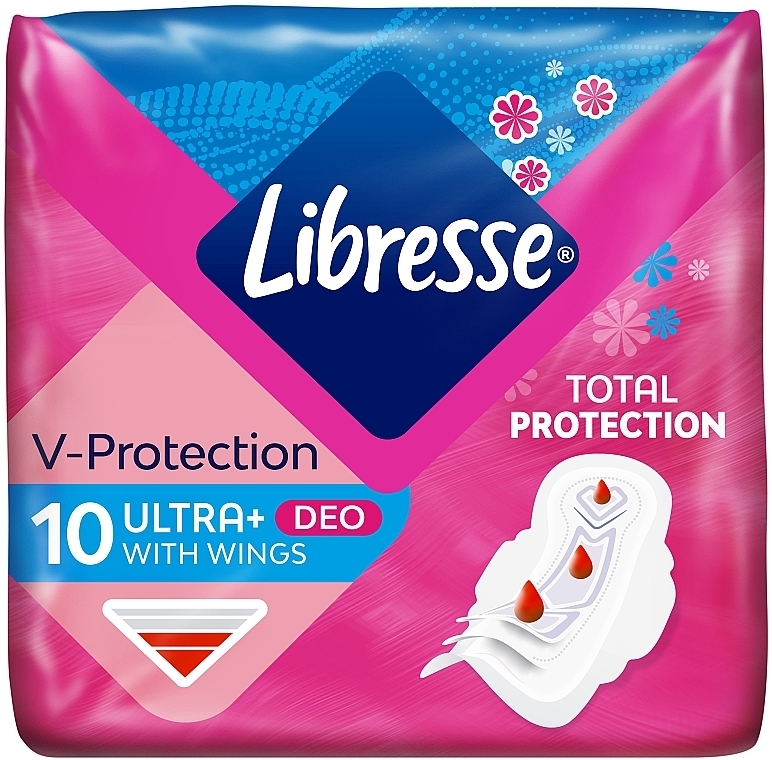 Гигиенические прокладки Ultra Deo с крылышками, 10шт - Libresse Ultra Thin Normal Soft Deo