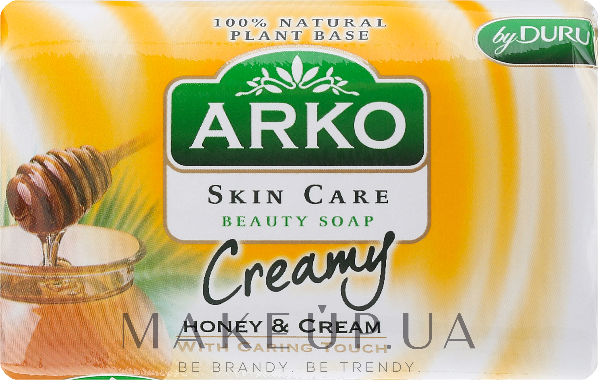 Мыло - Arko Beauty Soap Creamy Honey & Cream — фото 90g