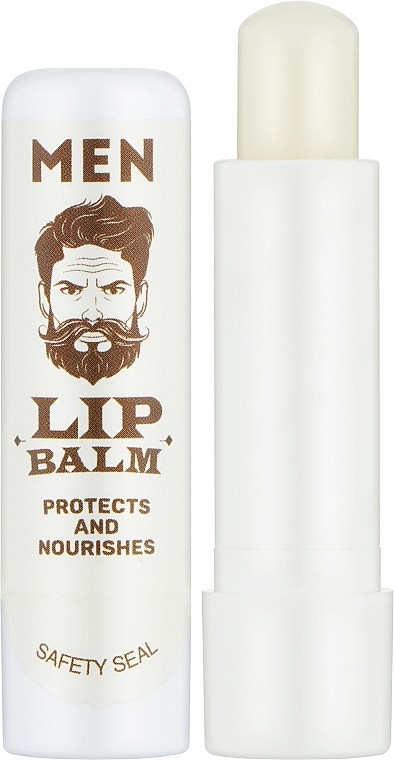 Бальзам для губ, чоловічий - Quiz Cosmetics Skin Care Lip Balm Men