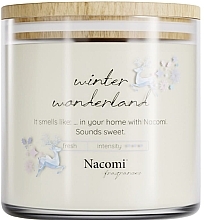 Духи, Парфюмерия, косметика Ароматическая соевая свеча "Winter Wonderland" - Nacomi Fragrances