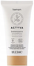 Парфумерія, косметика Шампунь для чутливої шкіри голови - Kemon Actyva Benessere Shampoo (міні)