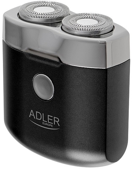 Дорожня безпроводова електробритва для чоловіків, чорна - Adler Travel Shaver AD 2936 Black — фото N1