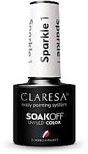 Гель-лак для ногтей - Claresa Sparkle Soak Off UV/LED Color — фото N1