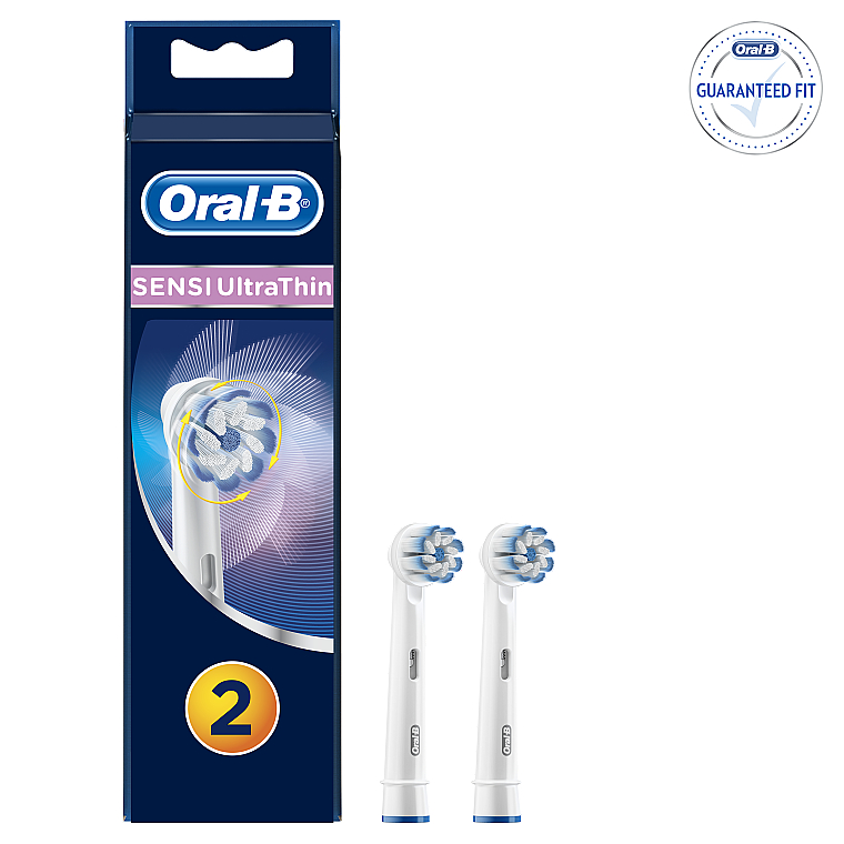 Насадка для зубной щетки Sensi Ultrathin eb 60-2, 2 шт - Oral-B Sensi Ultrathin