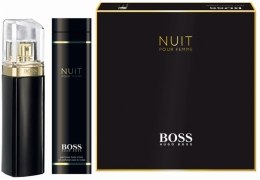 Парфумерія, косметика BOSS Nuit Pour Femme - Набір (edp/75ml + body/lotion/200ml)