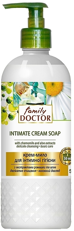 Крем-мыло для интимной гигиены - Family Doctor 