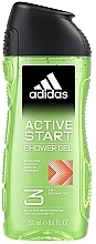 Гель для душу - Adidas Active Start 3in1 Shower Gel — фото N1