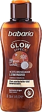Парфумерія, косметика Гель-олія для засмаги - Babaria Glow Effect Monoi Tahili Tanning Oil