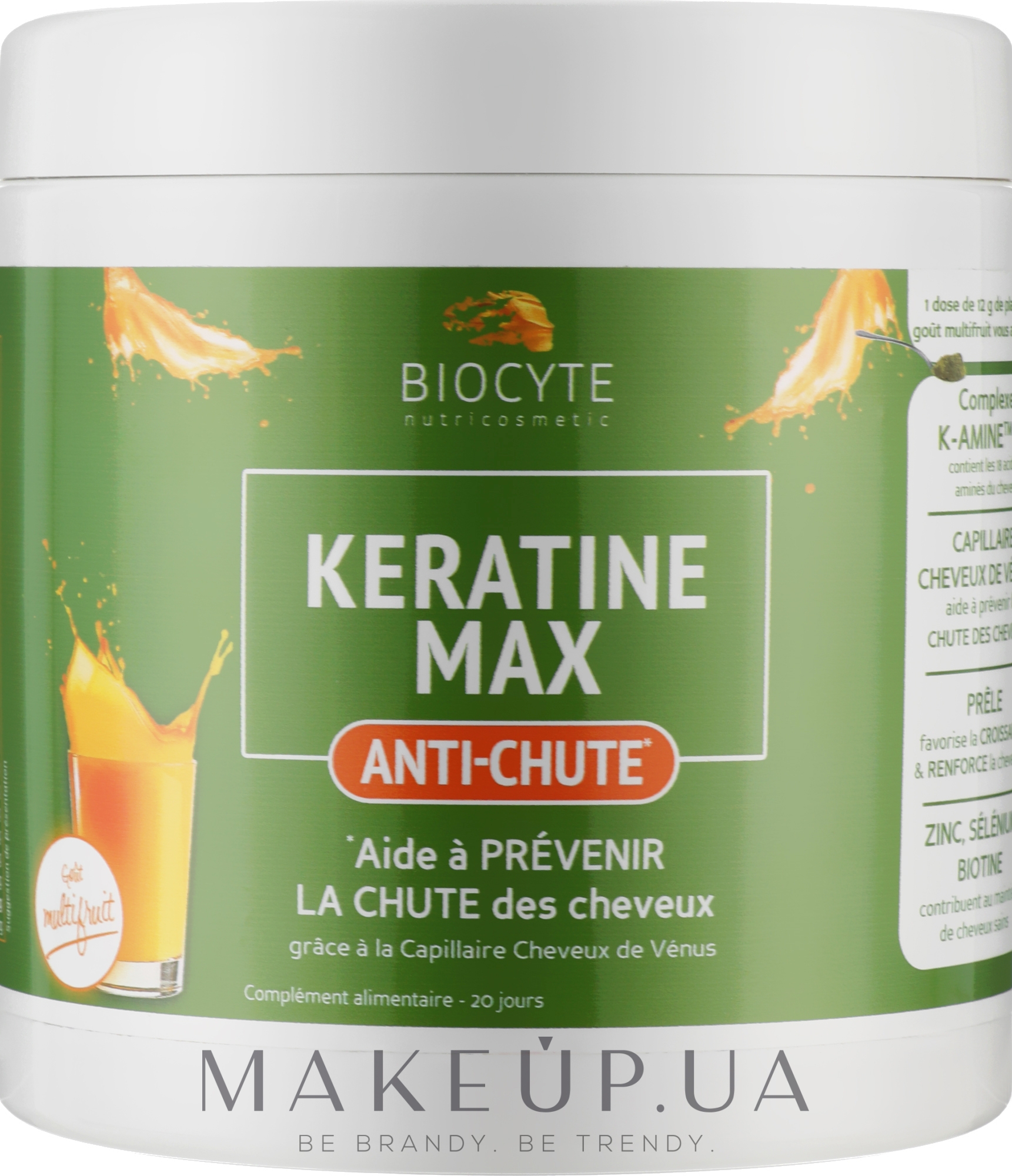 Biocytе Кератин: Зростання волосся та сила (у формі цукерок) - Biocyte Keratine Max — фото 240g