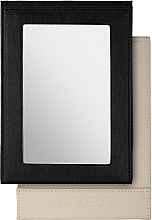 Дзеркало-книжка косметичне, чорне - MAKEUP Tabletop Cosmetic Mirror Black — фото N4