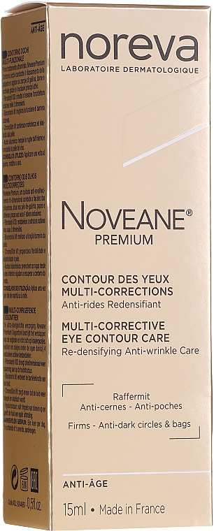 Крем для контура глаз многофункциональный - Noreva Laboratoires Noveane Premium Multi-Corrective Eye Care — фото N1