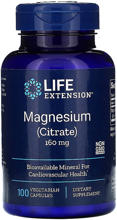 Пищевая добавка "Цитрат магния" - Life Extension Magnesium Citrate — фото N1