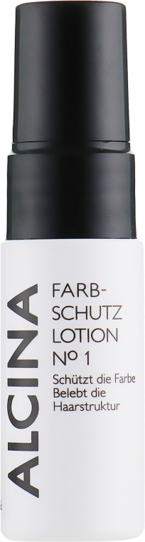 Лосьон защита цвета №1 для окрашенных волос - Alcina Hare Care Farb Schutz Lotion №1 (тестер) — фото N1