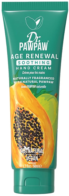 Крем для рук - Dr.PAWPAW Age Renewal Naturally Fragranced Hand Cream — фото N1