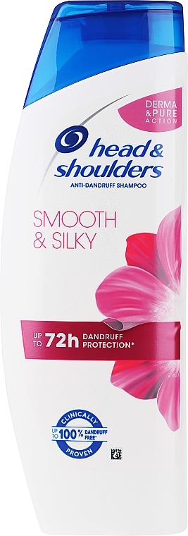 Шампунь "Гладкие и шелковистые" - Head & Shoulders Smooth & Silky Shampoo — фото N7