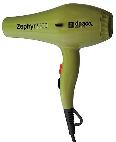 Фен для волос, зеленый - Kiepe DNA Zephyr 3000 Green — фото N1