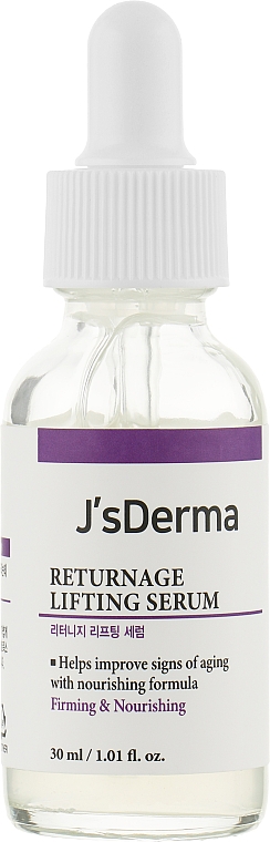 Сыворотка подтягивающая для лица - J'sDerma Returnage Lifting Serum 