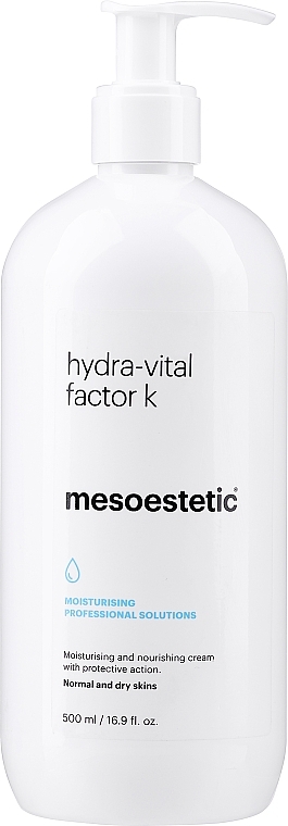 Інтенсивний зволожувальний крем для обличчя - Mesoestetic Hydra-Vital Factor K — фото N1