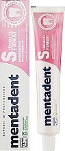 Зубная паста для чувствительных зубов - Mentadent Prevention Sensitive Toothpaste — фото N2