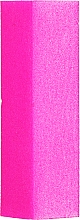 Парфумерія, косметика Чотиристоронній полірувальний блок для нігтів, неоновий рожевий - M-sunly