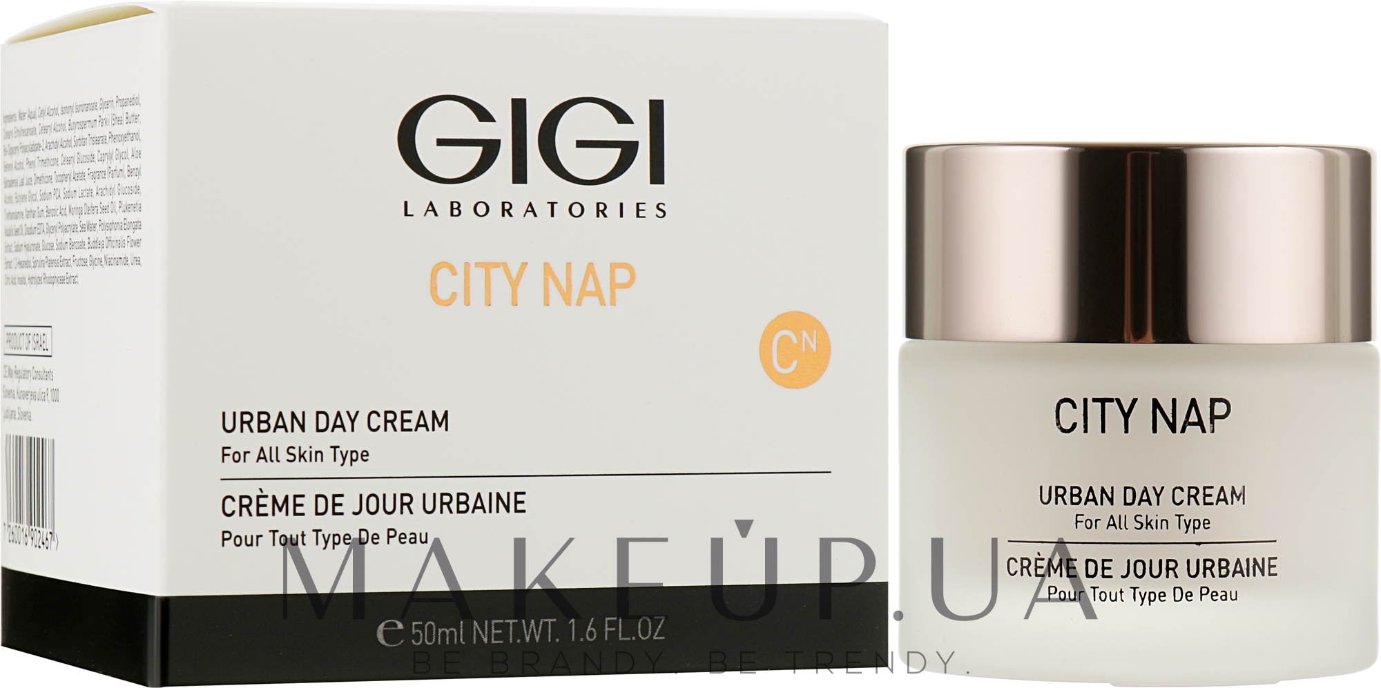 Крем дневной для лица - Gigi City Nap Urban Day Cream — фото 50ml