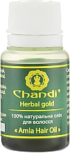 Натуральне масло для волосся - Chandi Amla Hair Oil (міні) — фото N1