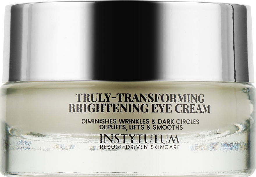Освітлювальний крем для області навколо очей - Instytutum Truly-Transforming Brightening Eye Cream — фото N1