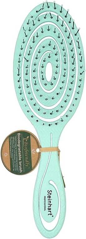 Расческа для волос - Steinhart Biodegradable Aquamarine Detangler Brush — фото N1