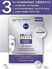 Тканевая контуринг-маска - Nivea Hyaluron Cellular Filler — фото N3