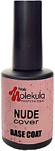 База камуфляжна для гель-лаку - Nails Molekula Nude Cover Base Coat — фото N1