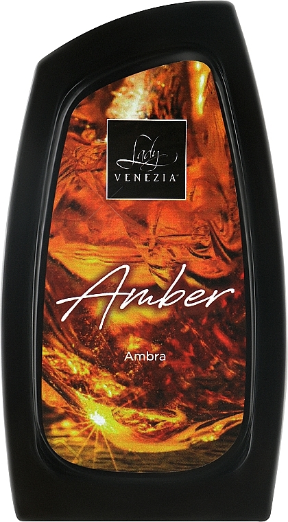 Освіжувач повітря з гелевим наповненням "Амбра" - Lady Venezia Amber — фото N1