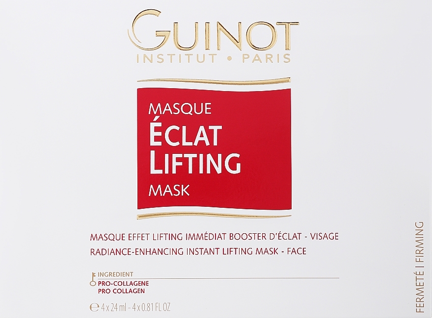 Маска для лица "Сияние и лифтинг" - Guinot Masque Eclat Lifting — фото N2
