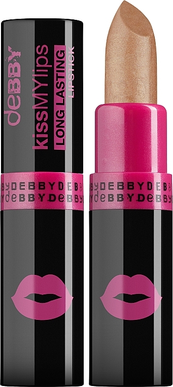 Стойкая увлажняющая помада для губ - Debby Kiss My Lips Long Lasting Lipstick