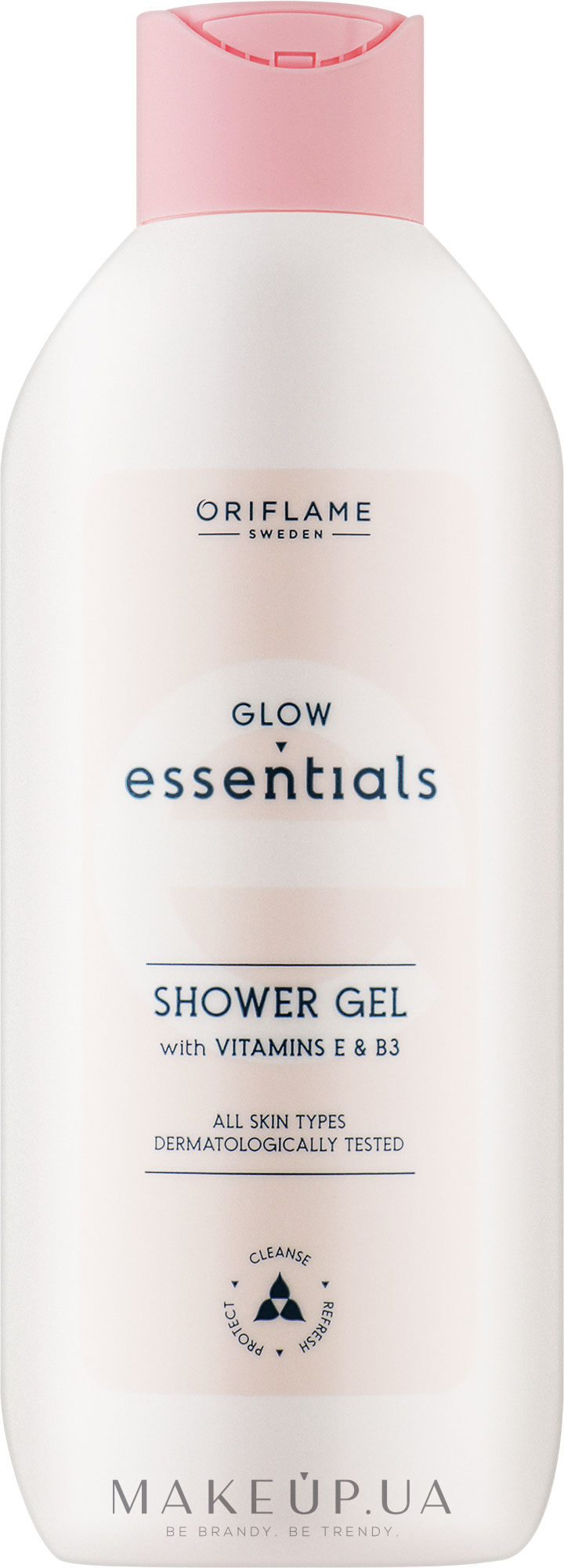 Гель для душу з вітамінами Е та В3 - Oriflame Essentials Glow Essentials Shower Gel With Vitamins E & B3 — фото 75ml