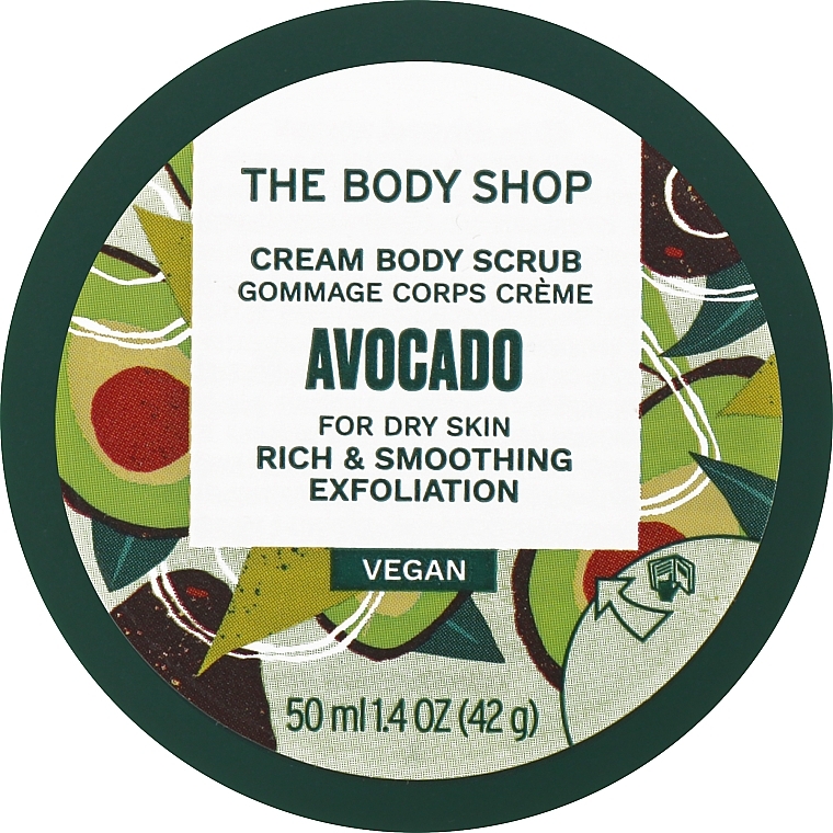 Скраб для тела "Авокадо" - The Body Shop Avocado Body Scrub — фото N3