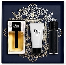 Dior Homme - Набір (edt/100ml + sh gel/50ml + edt/tr spr/10ml) — фото N1