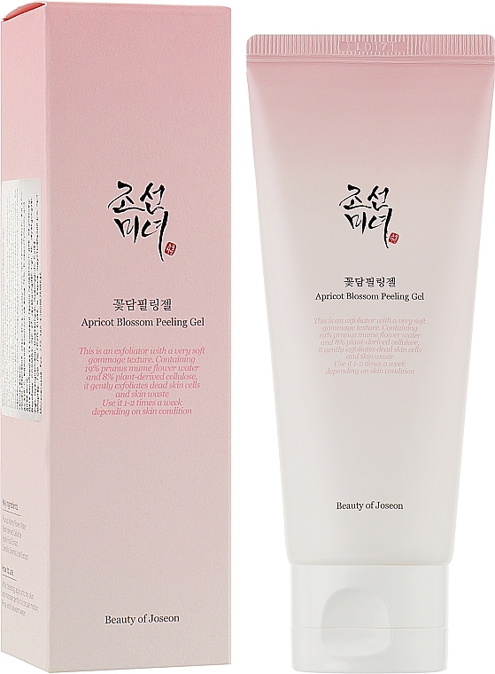 УЦЕНКА Энзимная пилинг-скатка с абрикосом - Beauty Of Joseon Apricot Blossom Peeling Gel * — фото N2