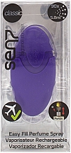 Атомайзер, фиолетовый - Sen7 Classic Refillable Perfume Atomizer — фото N2