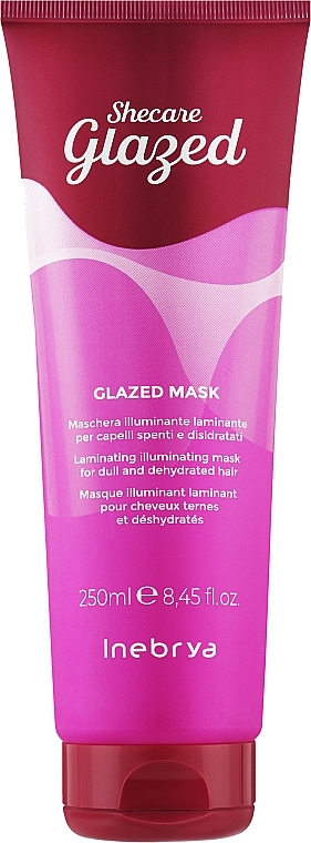 Маска для блиску волосся з ефектом глазурування - Inebrya Shecare Glazed Mask