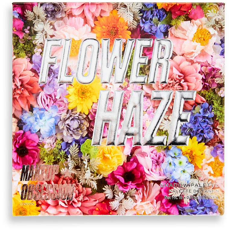 Палетка теней - Makeup Obsession Flower Haze Eyeshadow Palette — фото N2