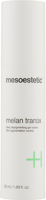 Депигментирующий гель-крем - Mesoestetic Melan Tran3x Daily Depigmenting Gel Cream  — фото N1