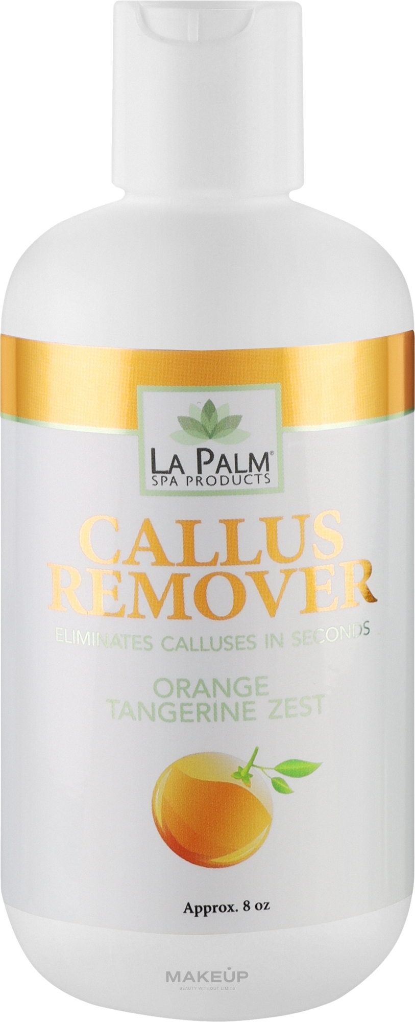Средство для удаления мозолей и натоптышей "Цедра апельсина и мандарина" - La Palm Callus Remover Orange Tangerine Zest — фото 236ml