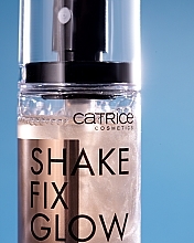 Фиксирующий спрей - Catrice Fixing Spray Shake Fix Glow — фото N5