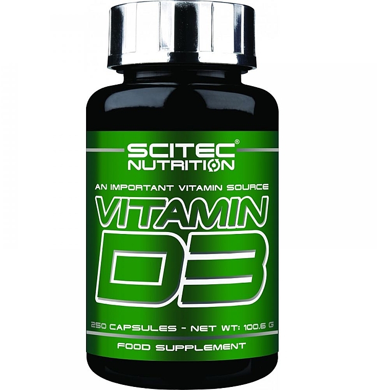 Капсулы "Vitamin D3" - Scitec Nutrition  — фото N1