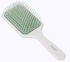 Расческа для волос, зеленая - Beter Cushion Brush Nylon — фото N1