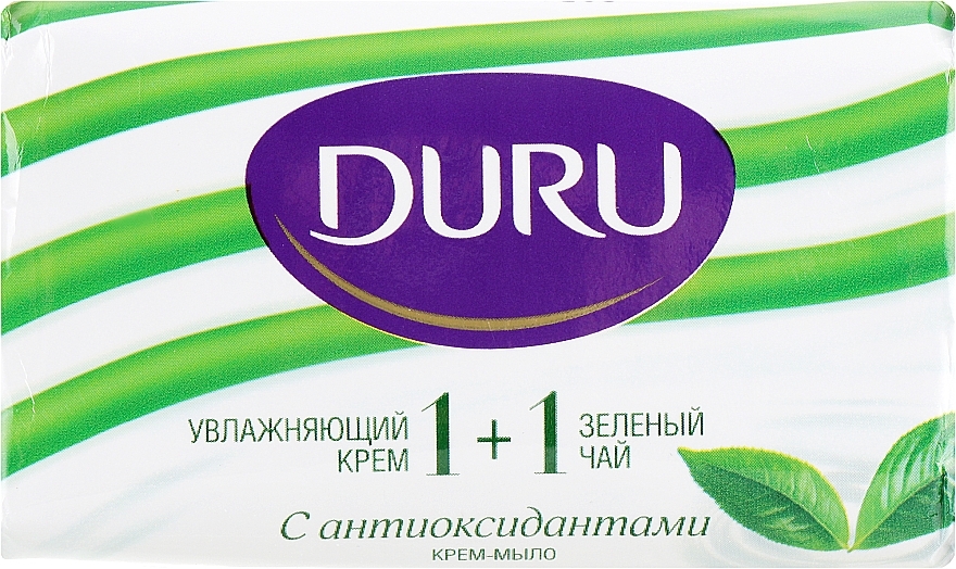 Крем-мыло "Зеленый чай" - Duru 1+1 Soap 