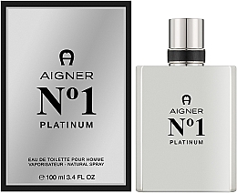 Aigner No 1 Platinum - Туалетна вода — фото N2