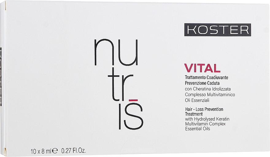 Лосьйон проти випадання волосся - Koster Nutris Vital — фото N1